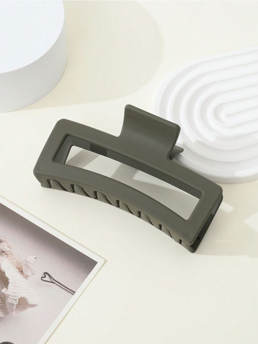 1pc 13 Cm/5.12 Inch Extra Large Square Hair Claw Clip