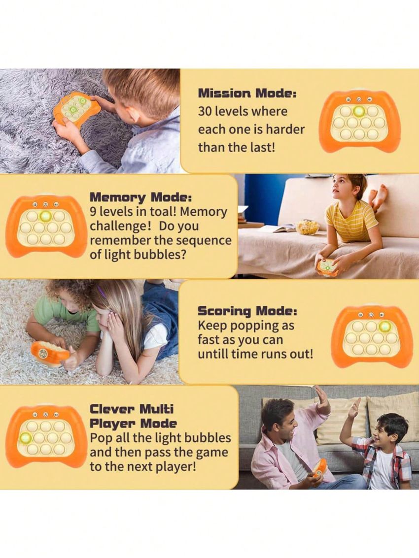 1pc ABS Puzzle Toy, Funny Rat Extermination Pioneer Puzzle Toy For Kids