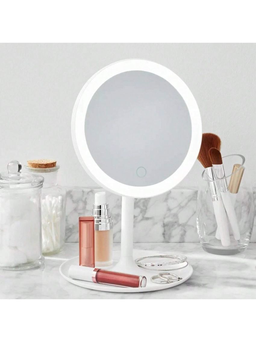 L197 White 5x Magnification Makeup Mirror For Beauty