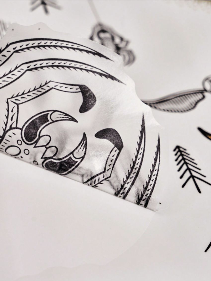 HARRY POTTER X SHEIN White Pvc Self-adhesive Wall Sticker