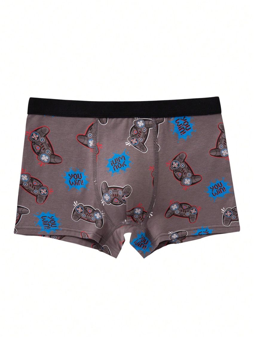 Tween Boy 5pack Gamepad Print Boxer Brief