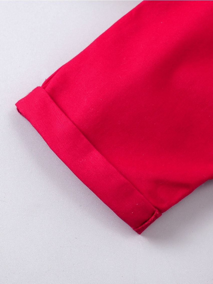 Baby Boy Star And Moon Print Shirt & Shorts