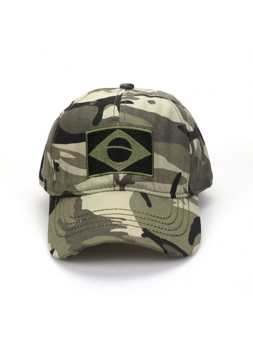1pc Men's Camo Baseball Cap