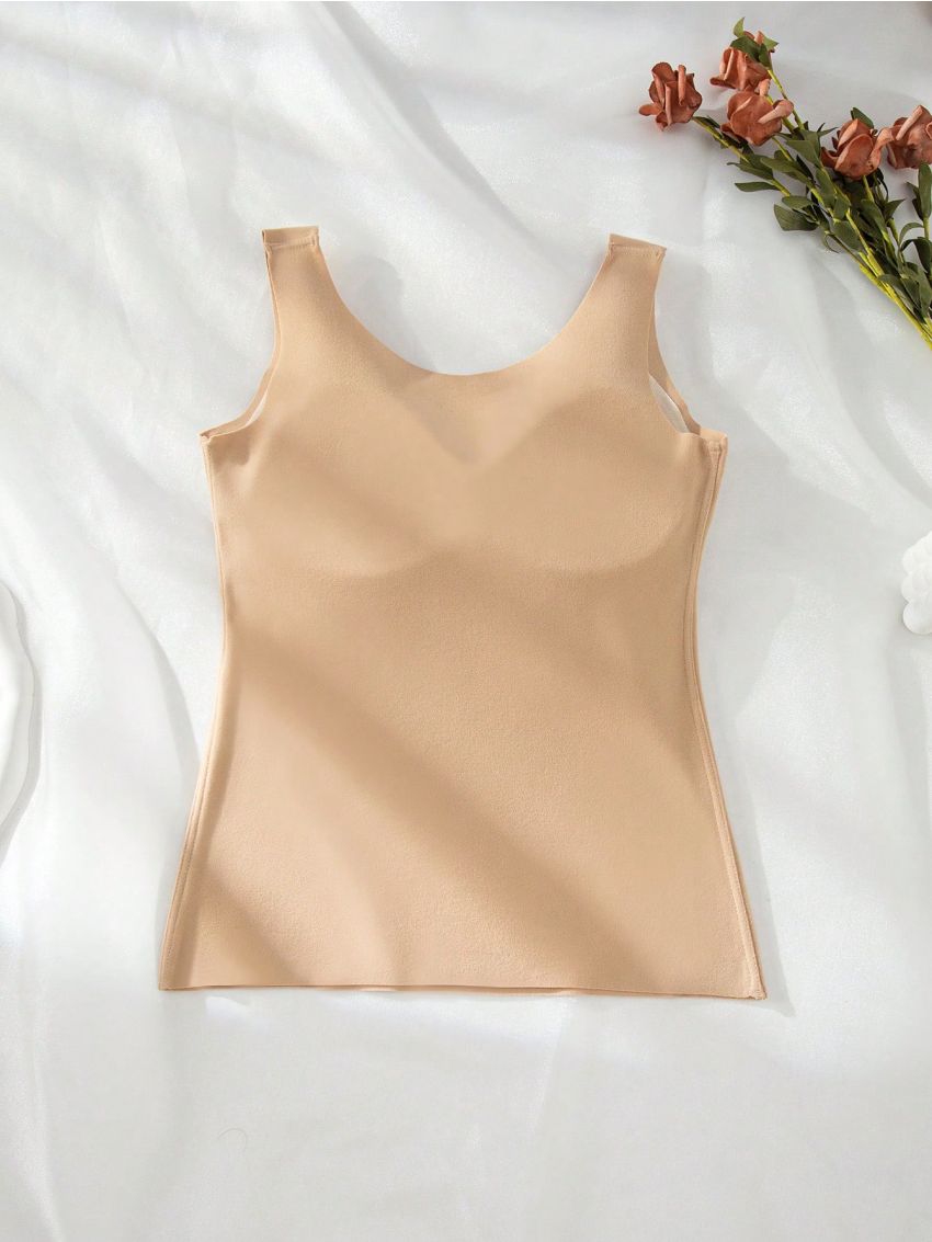 Women'S Four-Season Base Layer/Vest (With Built-In Bra) Thermal Vest