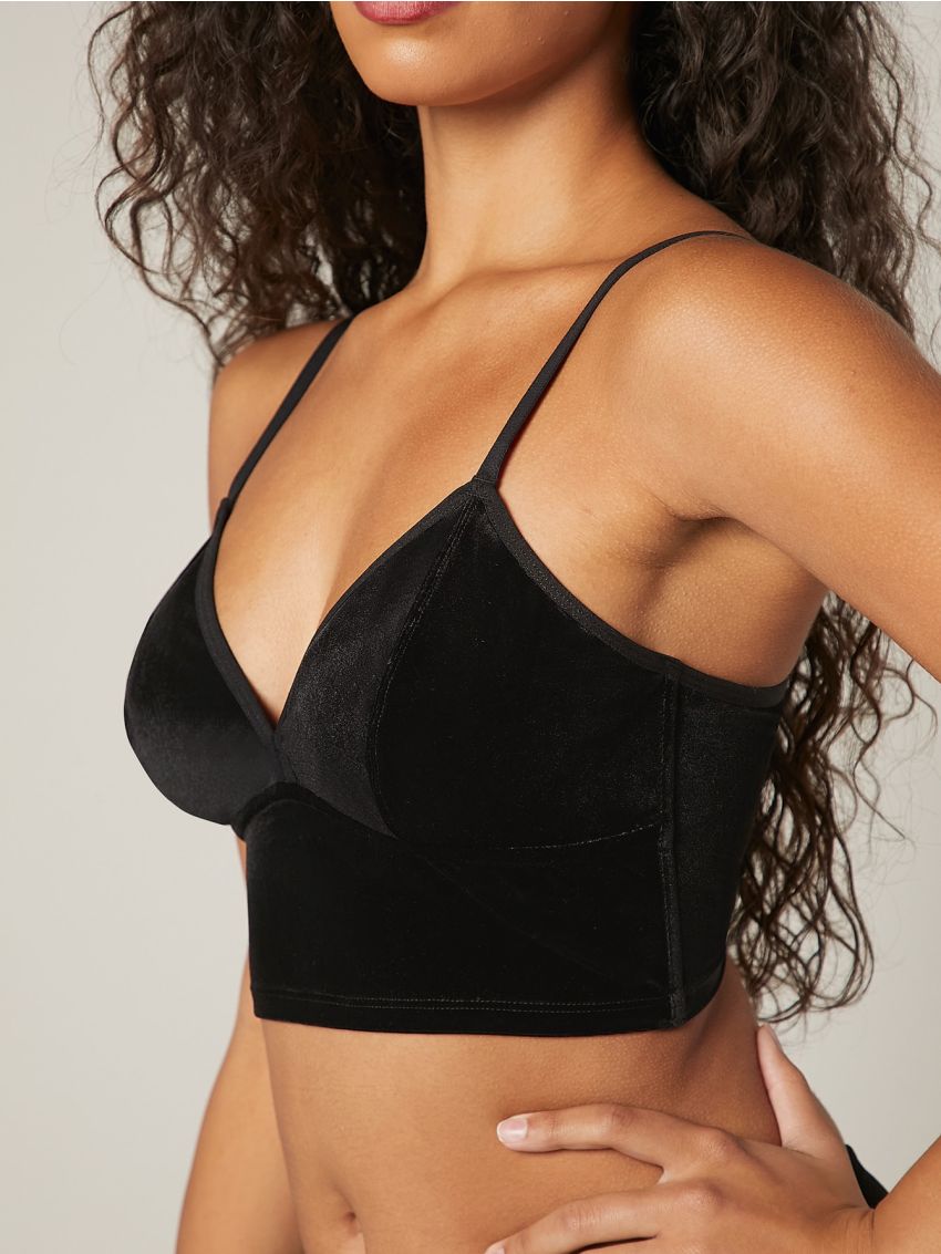 Luvlette Bralettes Lounge Flannelette Bra