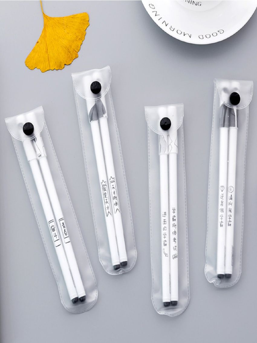 2pcs Chinese Character Random Gel Pen