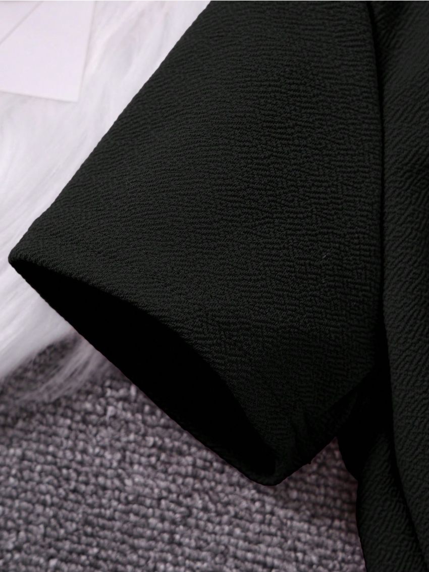 SHEIN Teen Girl Letter Graphic Hooded Tee & Tank Top & Sweatpants