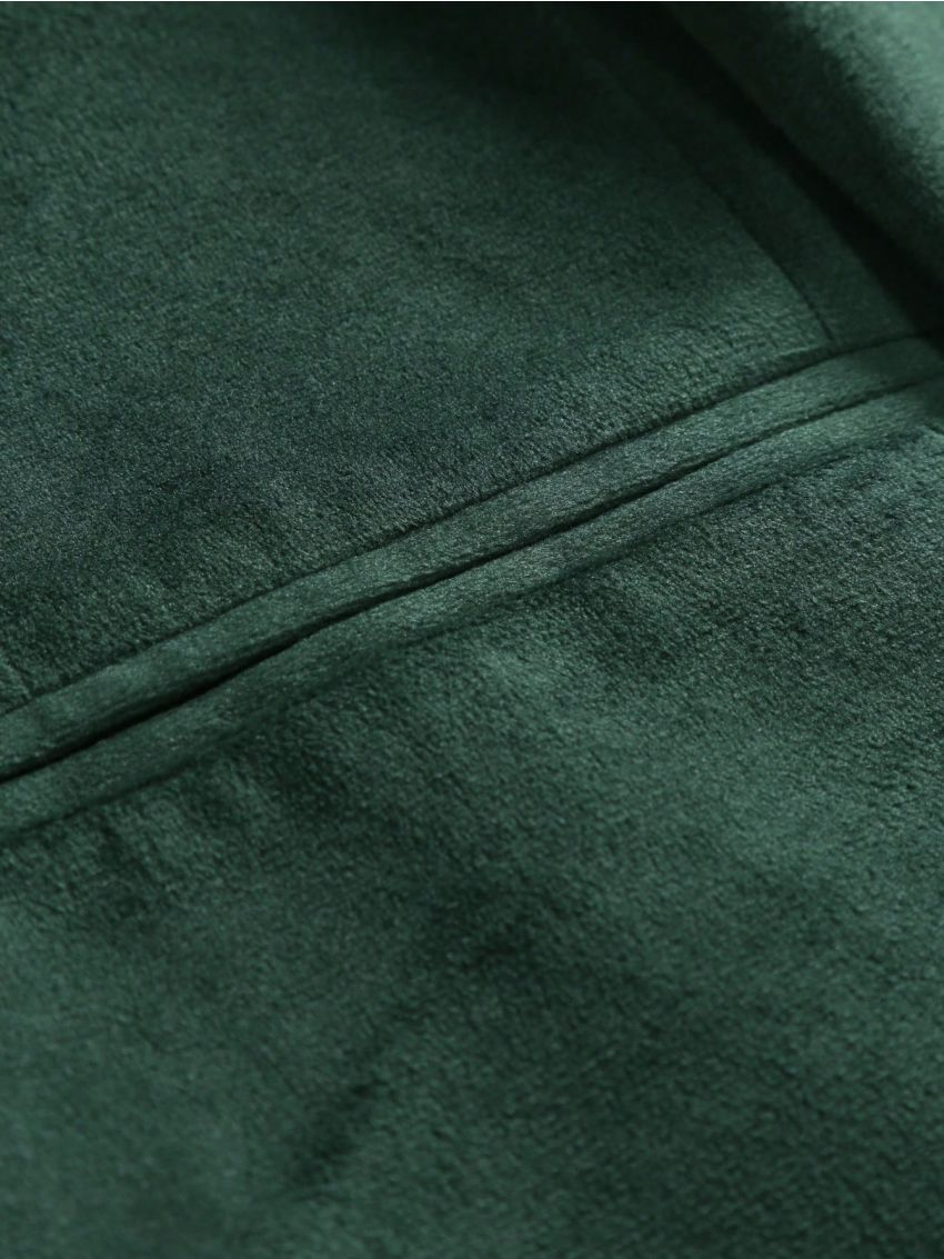 Men Shawl Collar Single Button Blazer