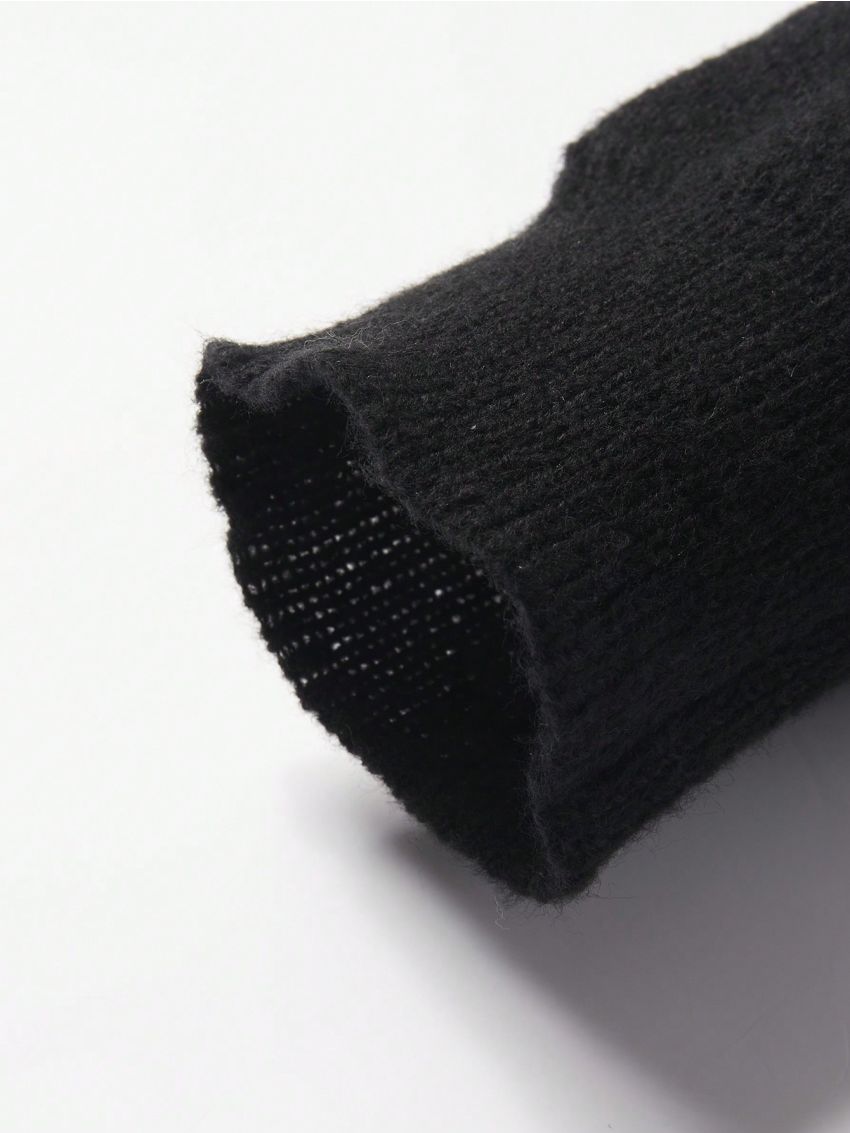 Manfinity Hypemode Men's V-neck Cardigan With Printed Pattern