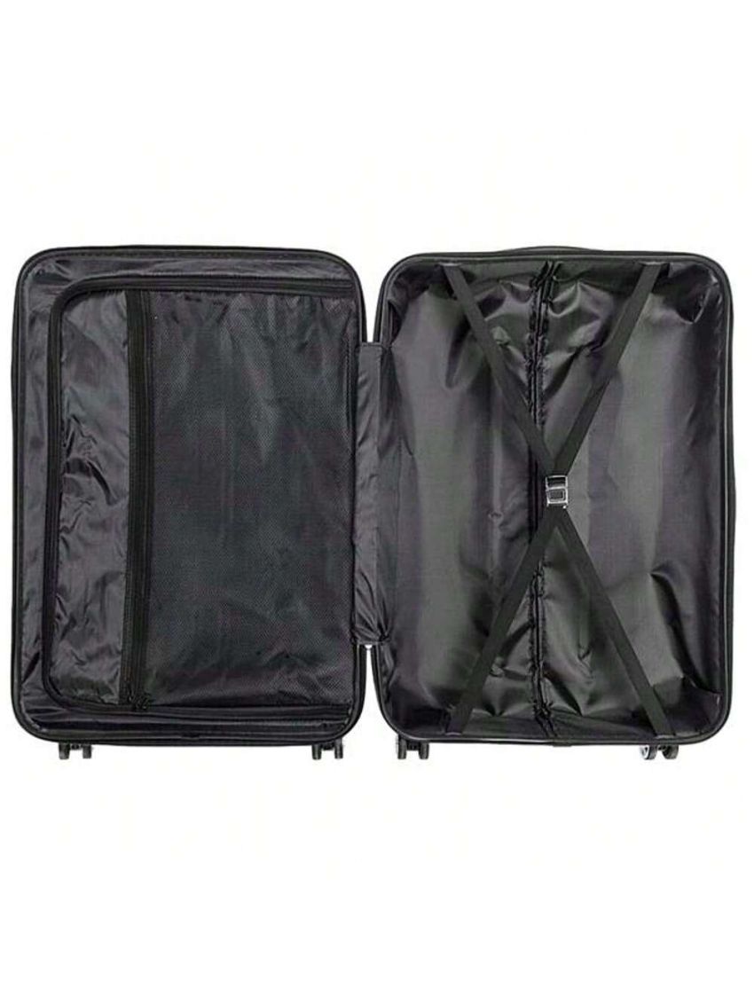3 Piece Set Luggage Suitcase, Hard Shell Carry-On Luggage with TSA Lock, Multifunctional 3-in-1 Storage Suitcase for Traveling