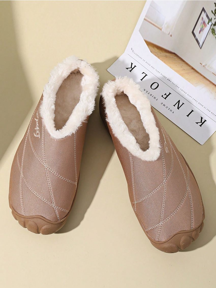 Women's Home Anti-slip Thickened Warm Slippers