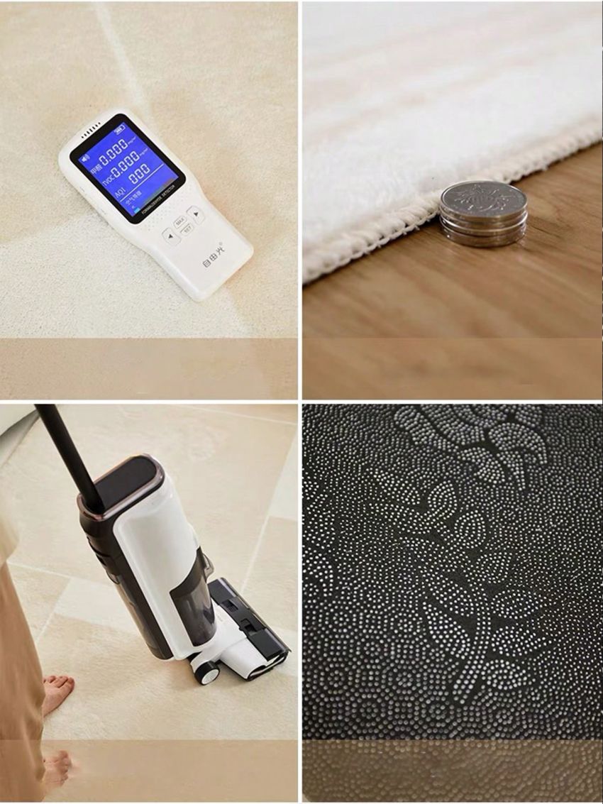 SHEIN Christmas Style Waterproof Anti-slip Living Room And Kitchen Area Carpet/rug