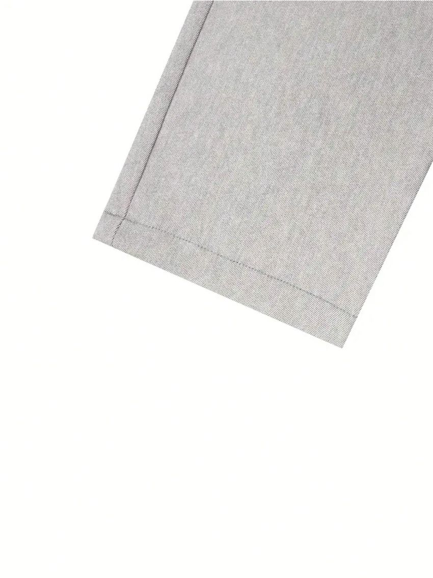 SHEIN Men Slant Pocket Suit Pants