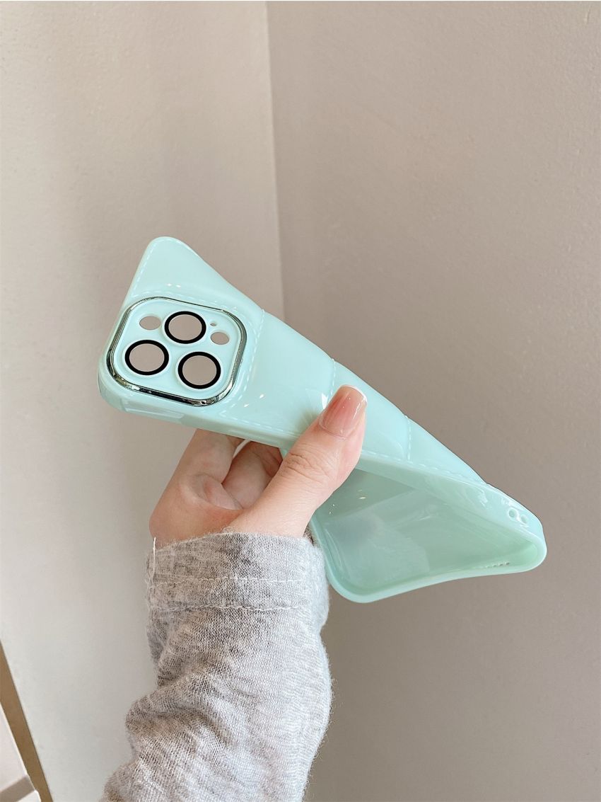 Solid Puffer Phone Case