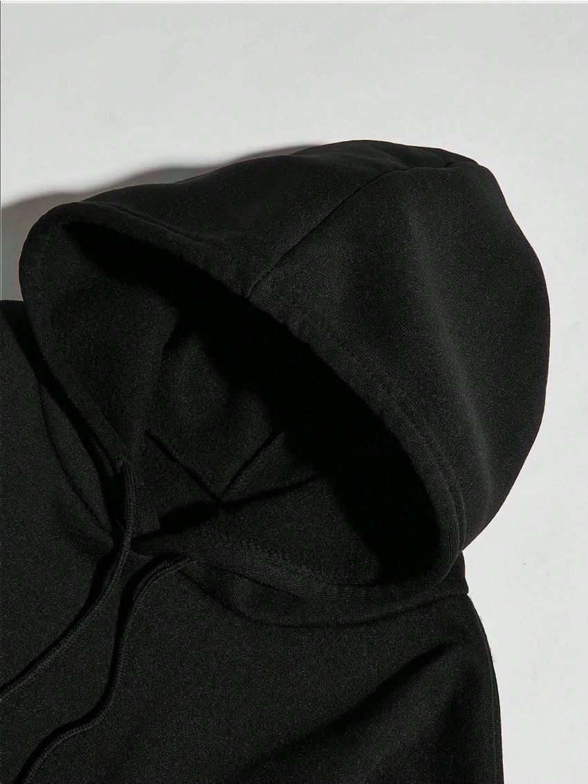 Men's Cartoon Face Printed Hoodie