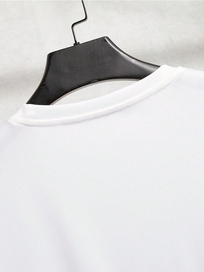 Men'S Coconut Tree Print Short Sleeve Set