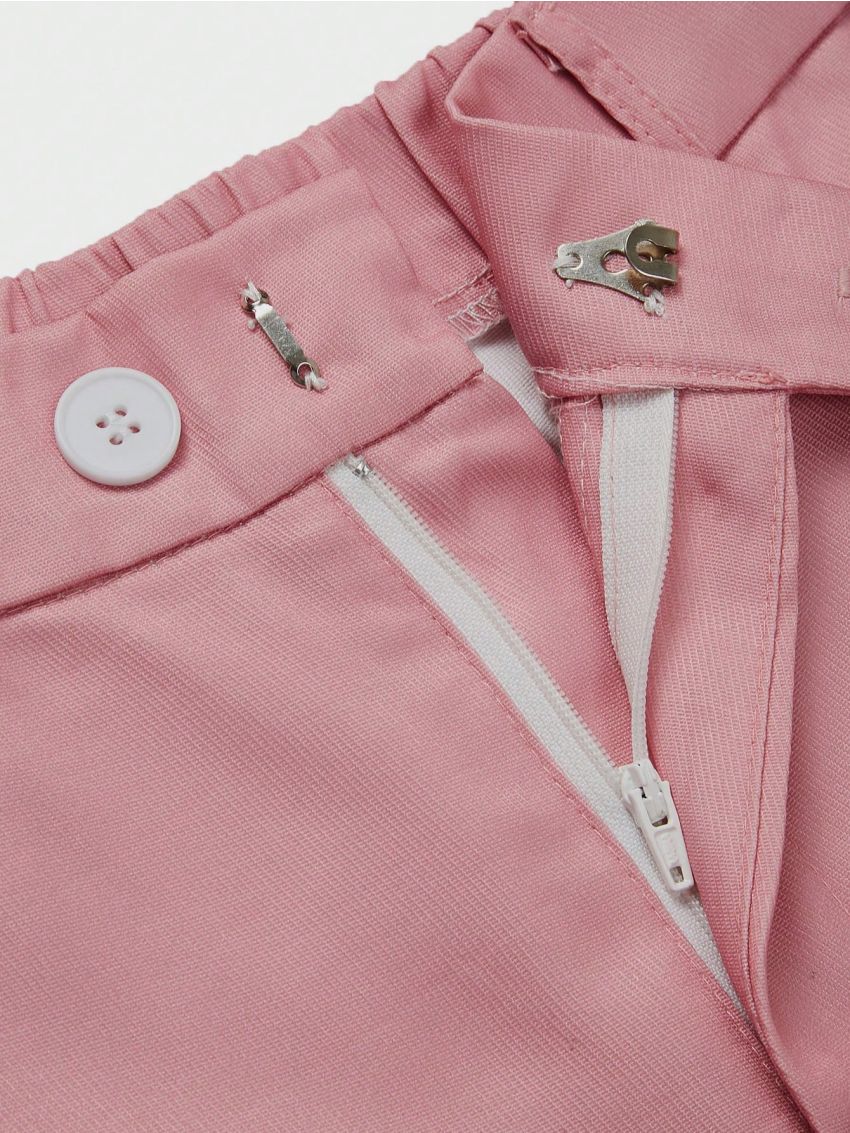 Men's Lapel Long Sleeve Suit Jacket And Pants Set