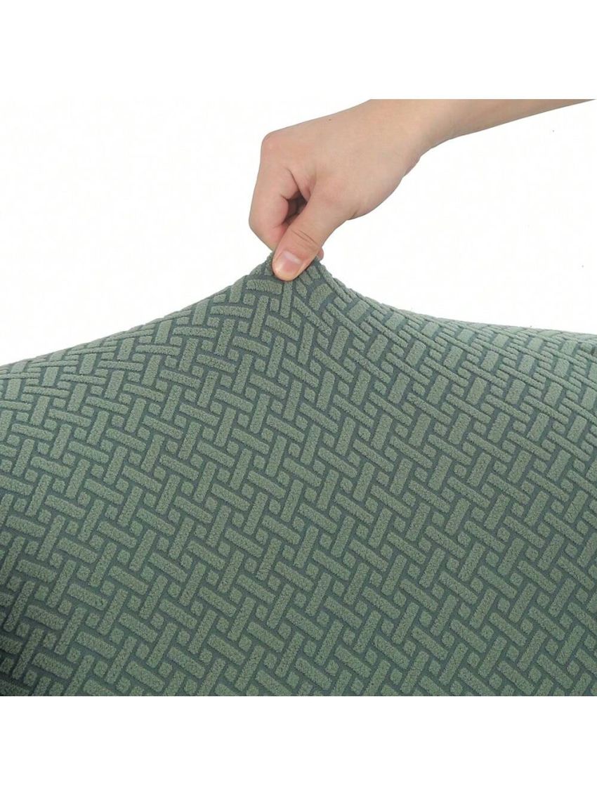 Wingback Armchair Cover Stretch Slipcover Elastic Wing Chair Cvoer Protector 2 Pieces