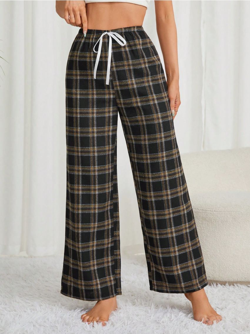 Women's Plaid Sleepwear Bottom