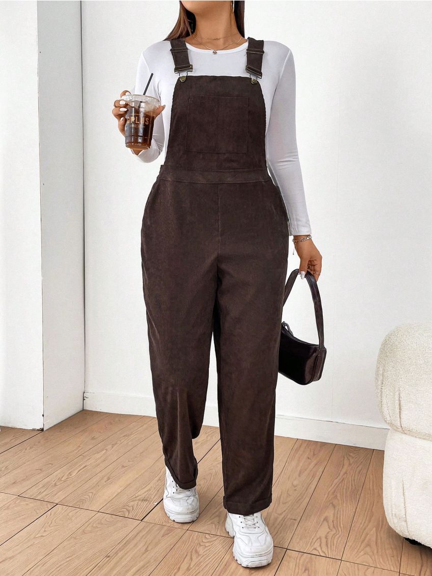 Plus Size Women's Dungarees
