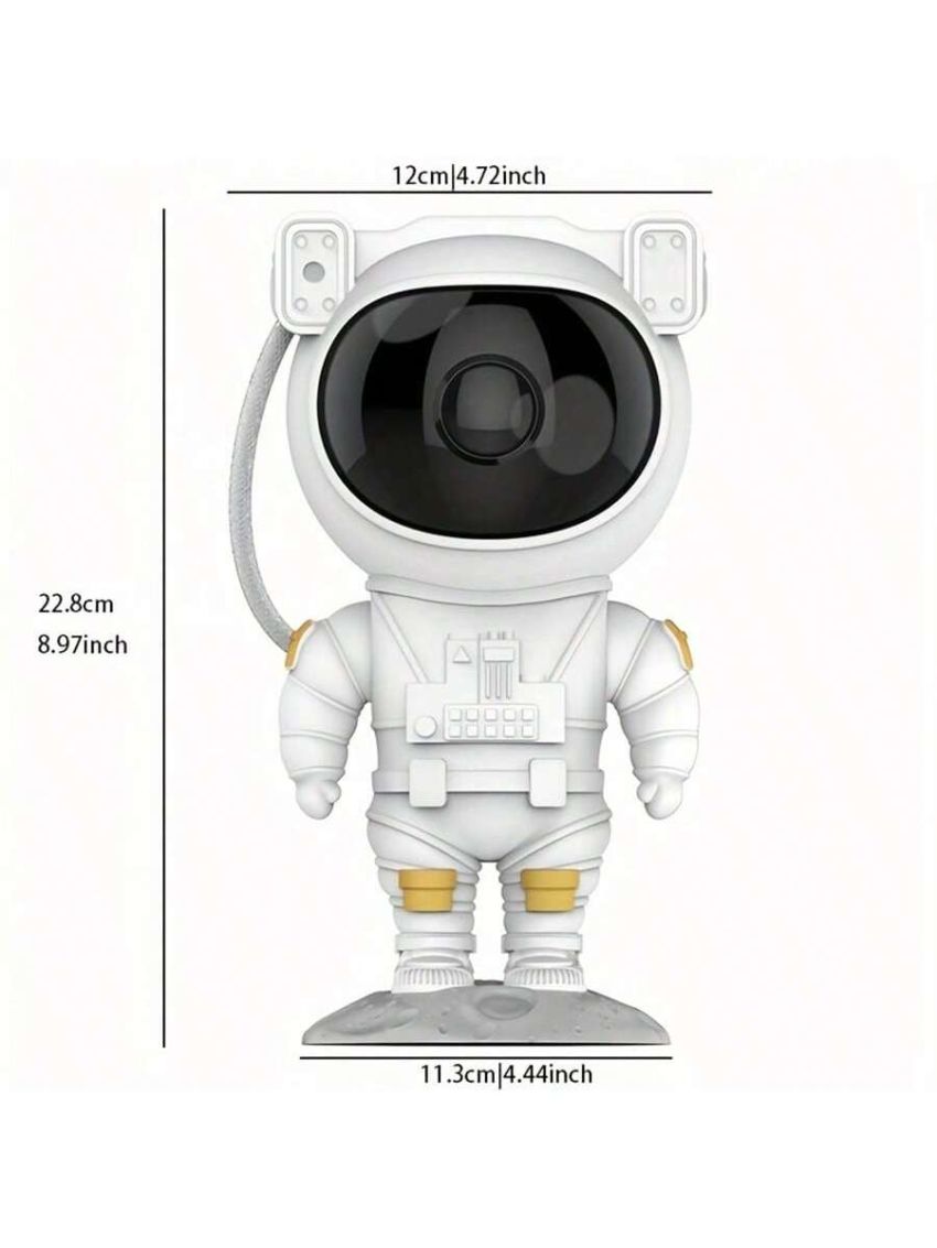 1pc Astronaut Galaxy Projector Night Light , Remote Control & Timer , For Home Decor Living Room, Halloween,Christmas Decor, Desk Office Accessories, For Camping, Party, Perfect Gift For Birthday Christmas