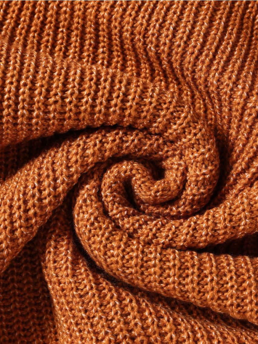 Men's Ribbed Cardigan Sweater With Long Sleeve