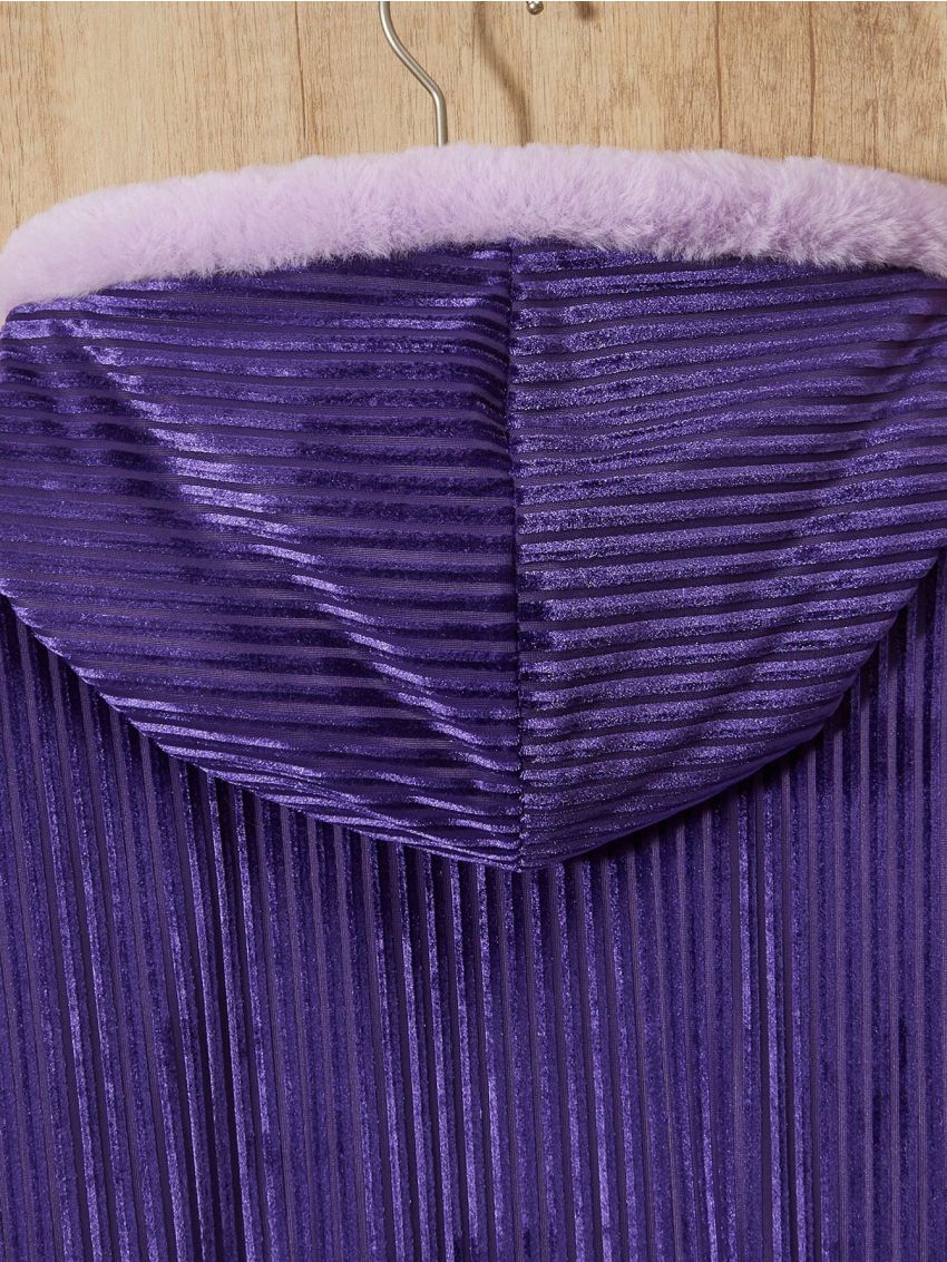 Teenage Girls' Long-sleeved Hooded Jacket