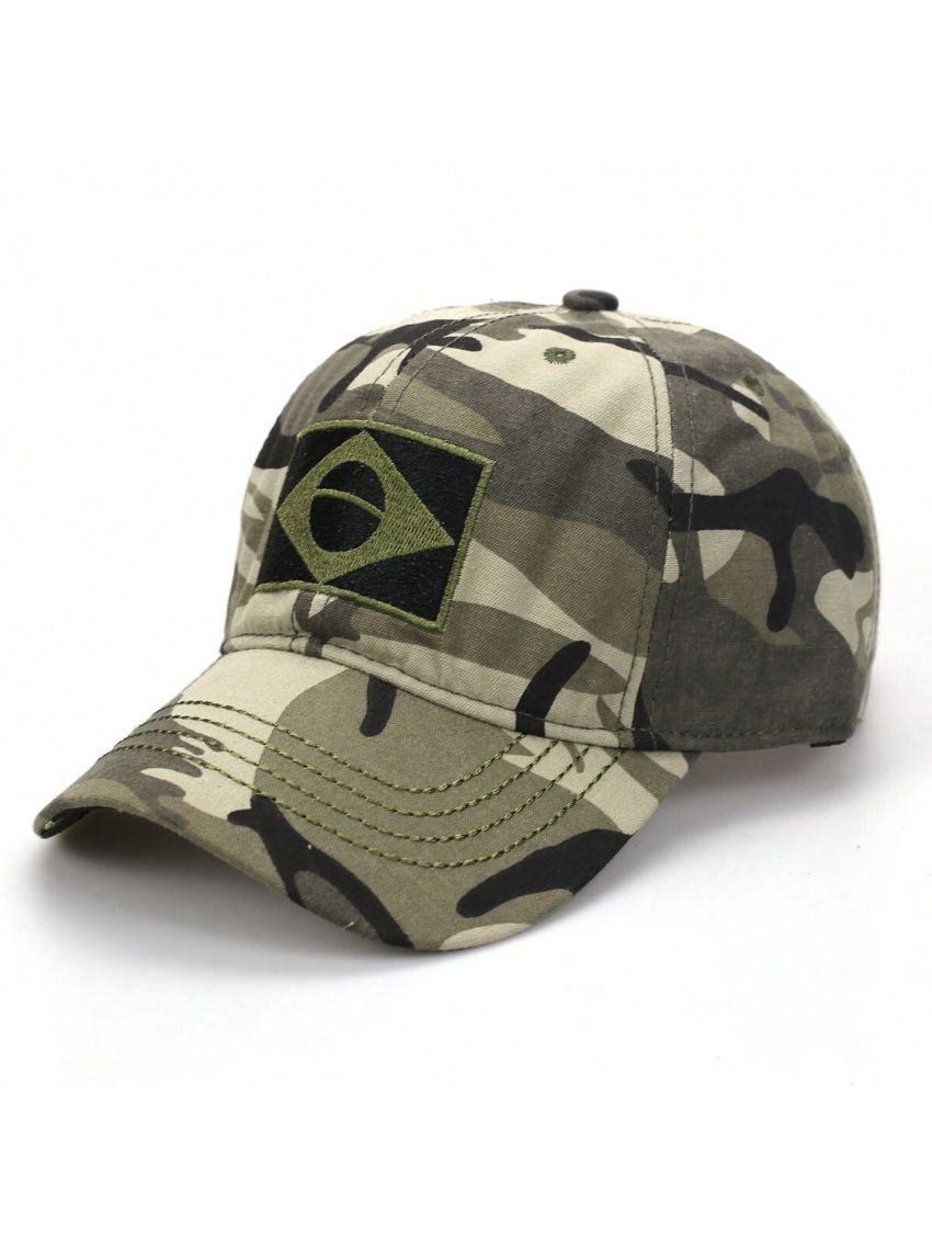 1pc Men's Camo Baseball Cap