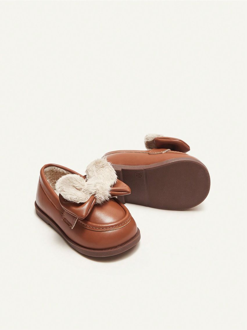 Cozy Cub Fashionable Adorable Infant Comfortable Soft Sole Warm Flat Shoes For Autumn