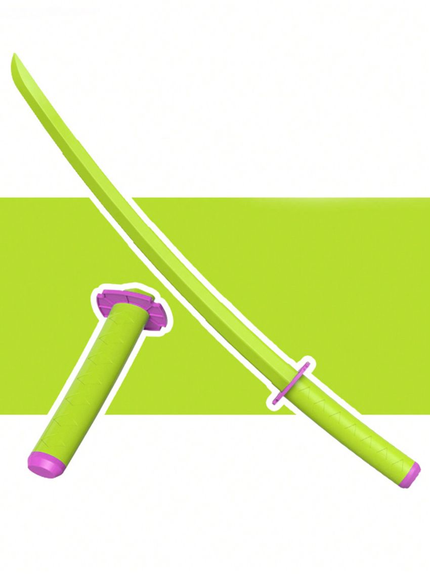 1pc 3d Printed Scalable Samurai Sword Creative Toy, Stress Relieving & Popular Item