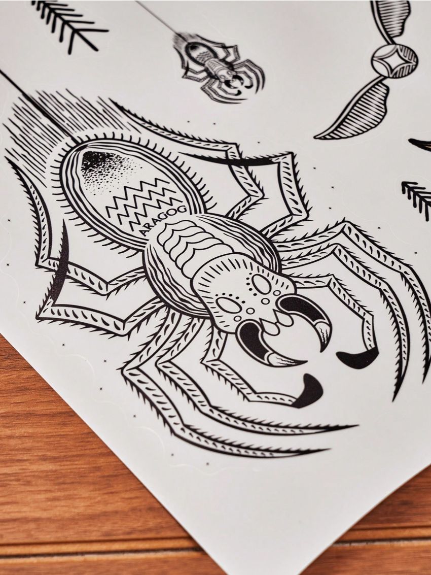 HARRY POTTER X SHEIN White Pvc Self-adhesive Wall Sticker