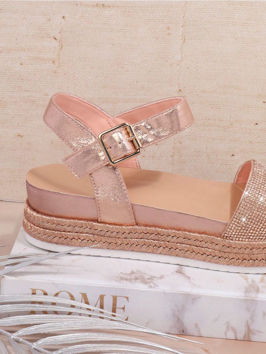Women'S Fashionable Versatile Wedge Platform Sandals
