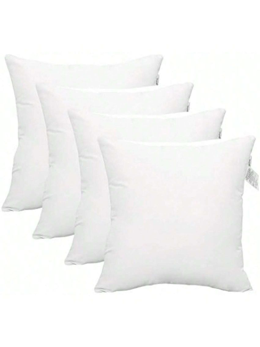 Pillow Inserts Hypoallergenic Throw Pillows Forms,White Square Throw Pillow Insert,Decorative Sham Stuffer Cushion Filler for Sofa, Couch, Bed & Living Room Decor