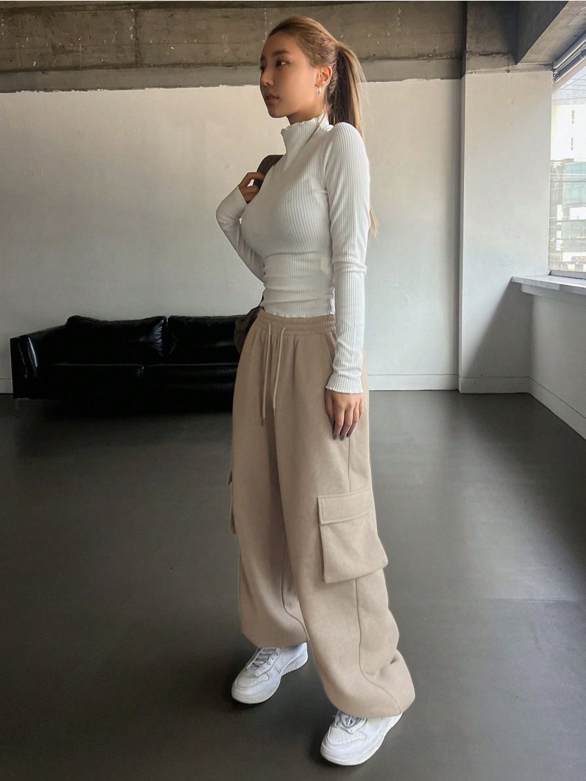 DAZY Women'S Workwear Pocket Overall Shorts