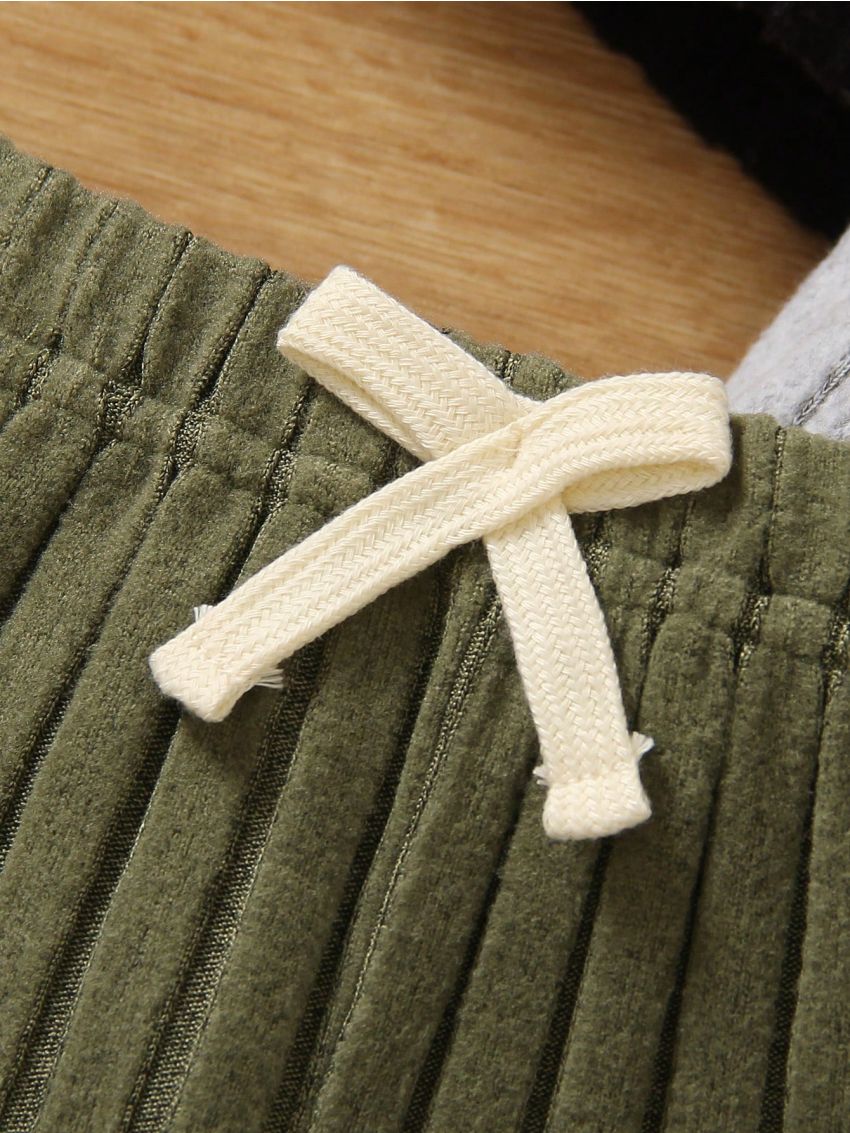 SHEIN 3pcs/Set Boys' Elastic Waist Wide Shorts