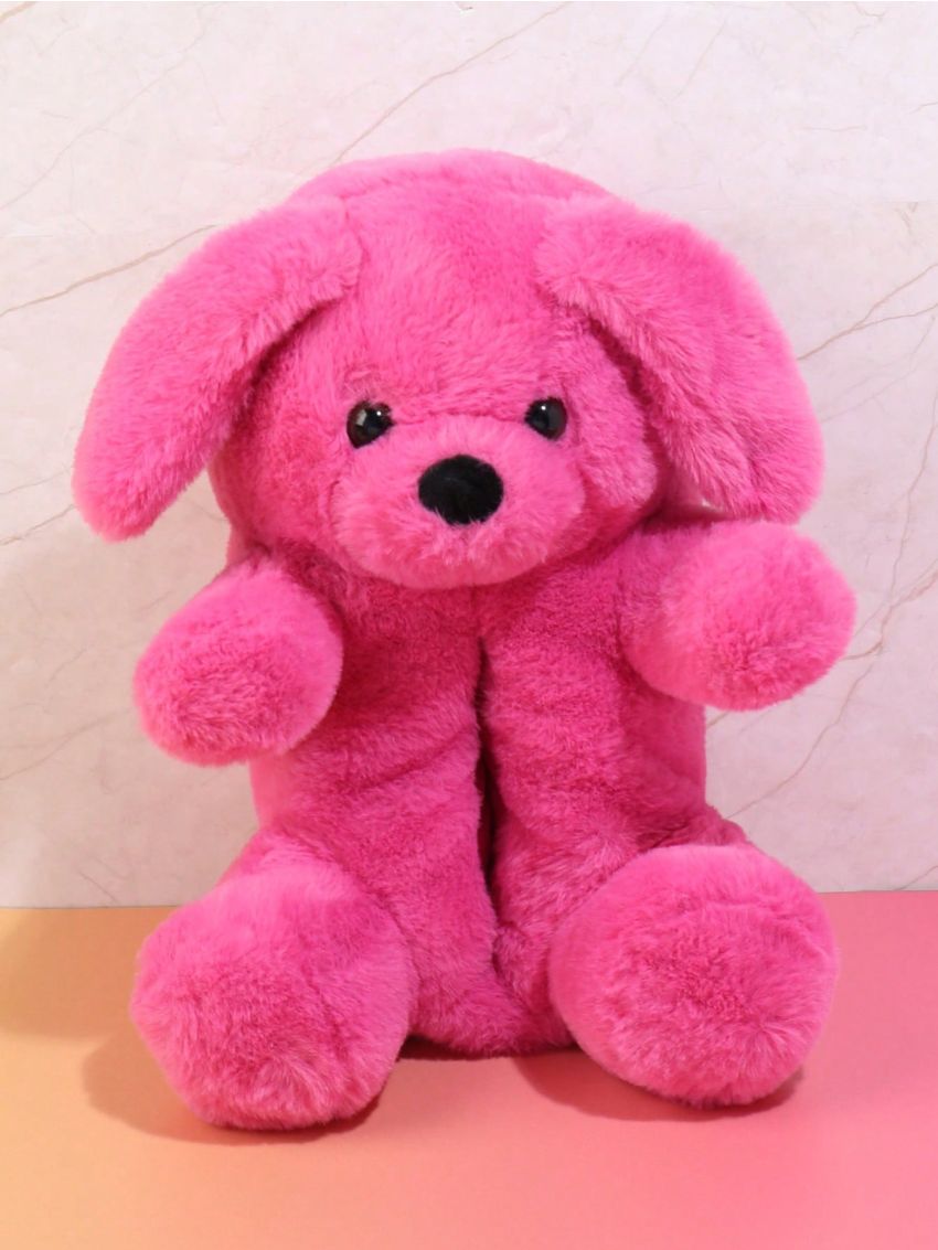 Women's Home Slippers With Small Dog Design