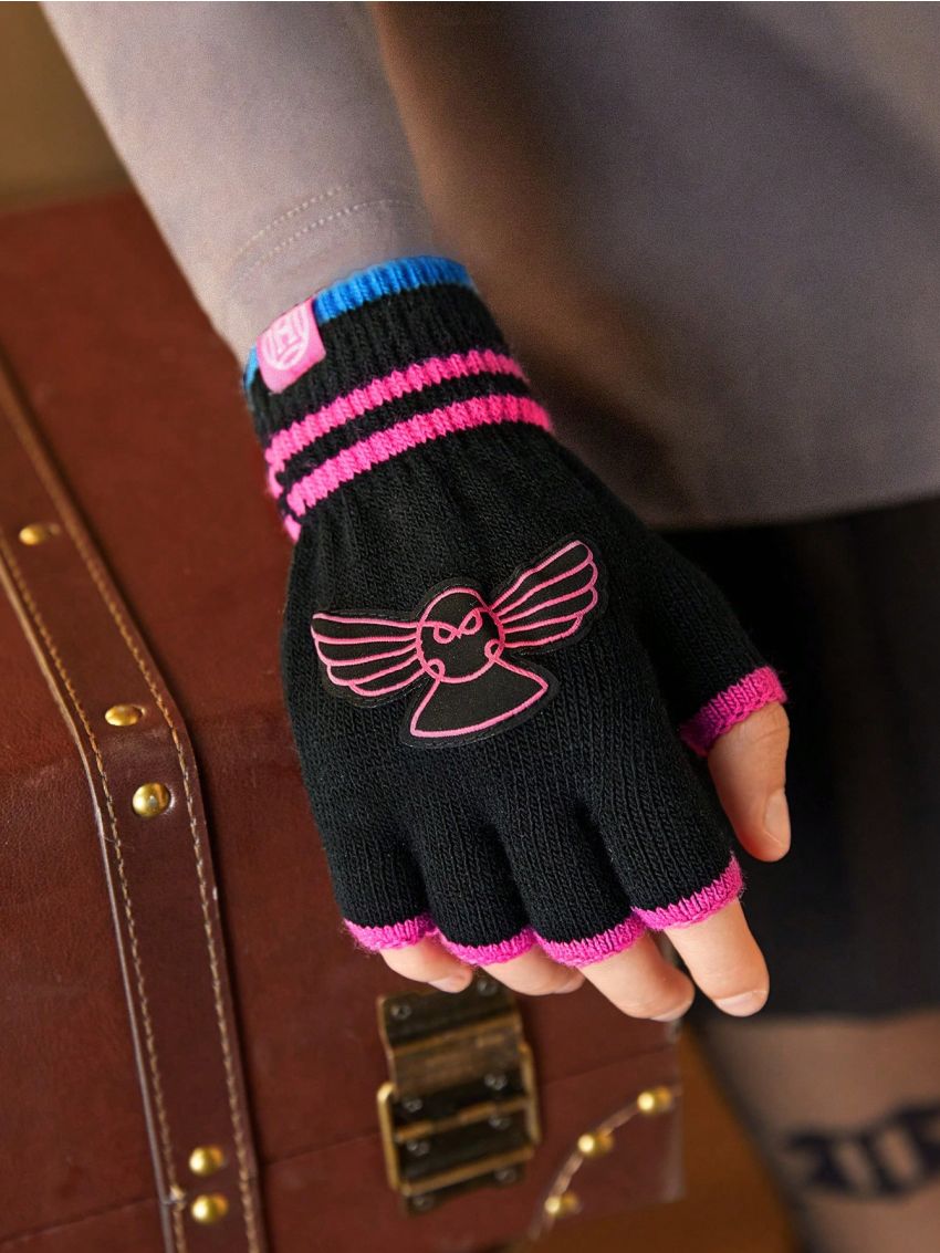 HARRY POTTER X SHEIN Hedwig Platform 9-3/4 Fingerless Gloves