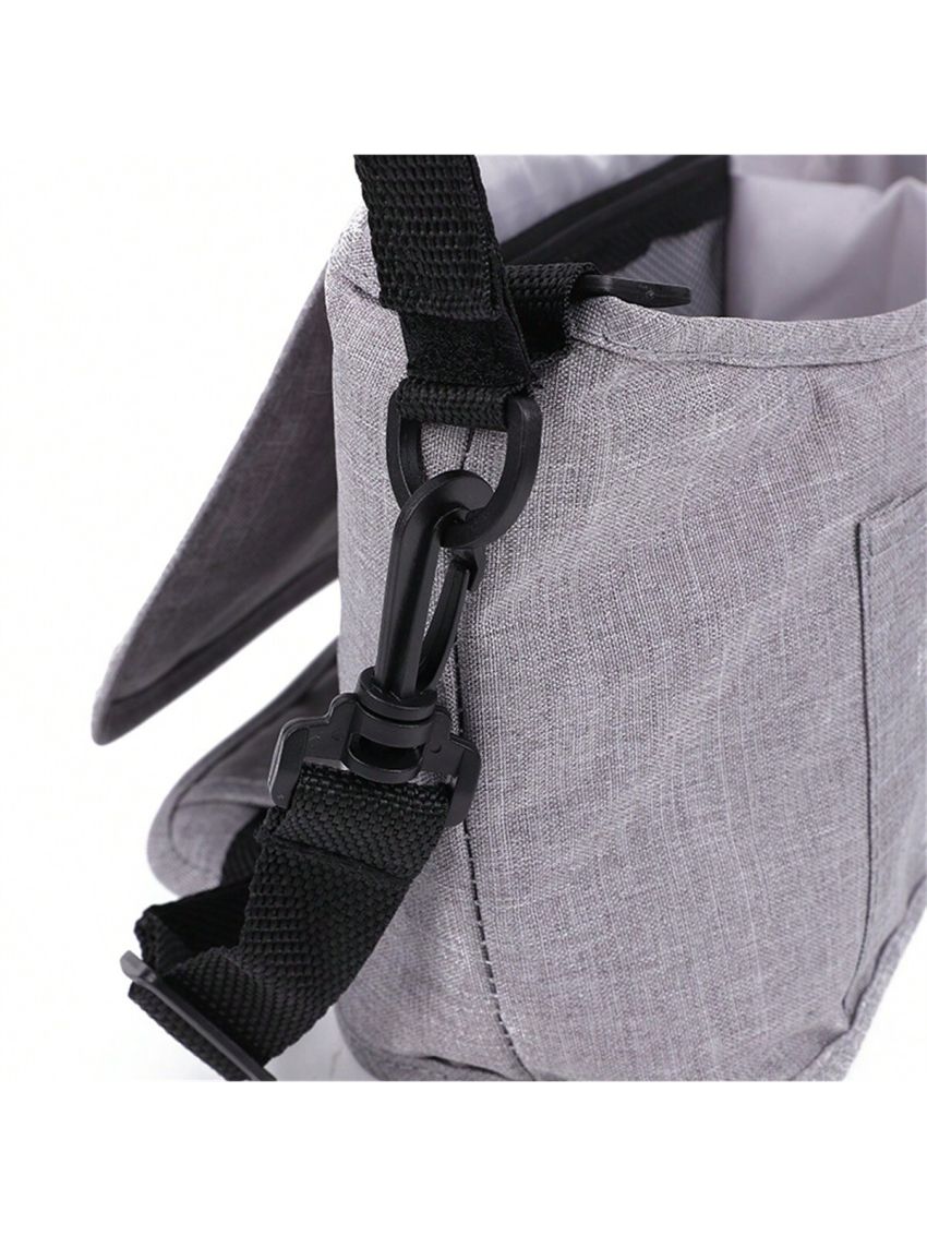 Baby Stroller Storage Bag; Multifunctional Large Capacity Children's Stroller Hanging Bag; Single-shoulder Mommy Bag Baby Stroller Bags