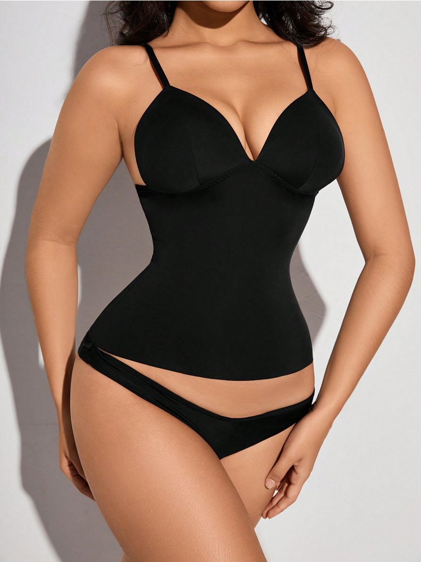 Women's Suspender Shaping Top