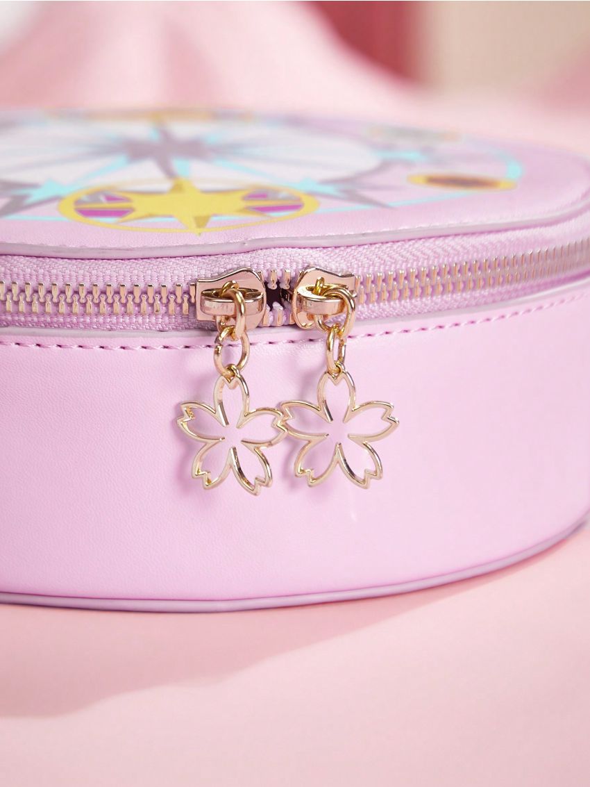 CARDCAPTOR SAKURA | SHEIN Collaboration Pink Circle Bag