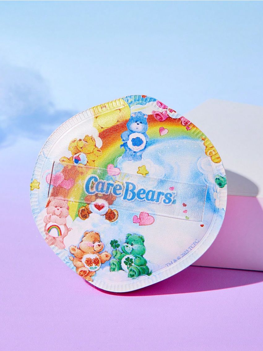 ROMWE X Care Bears Cartoon Bear Print Powder Puff Makeup Puff