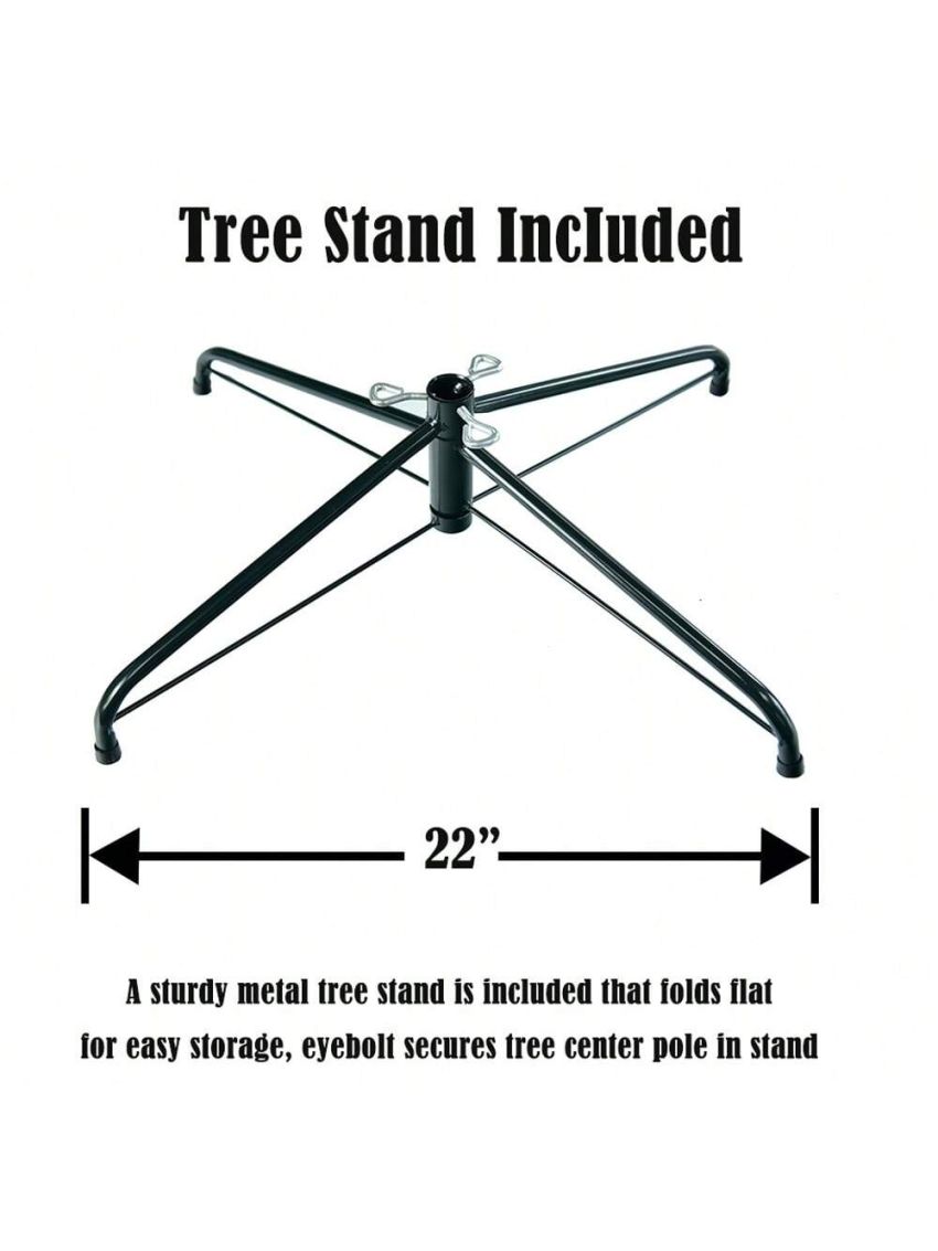 7.5ft Pointed PVC Pen Holder Christmas Tree