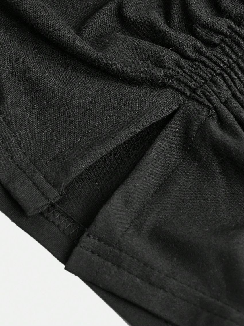 Teen Girls' High-Low Pleated Skirt With Side Slit