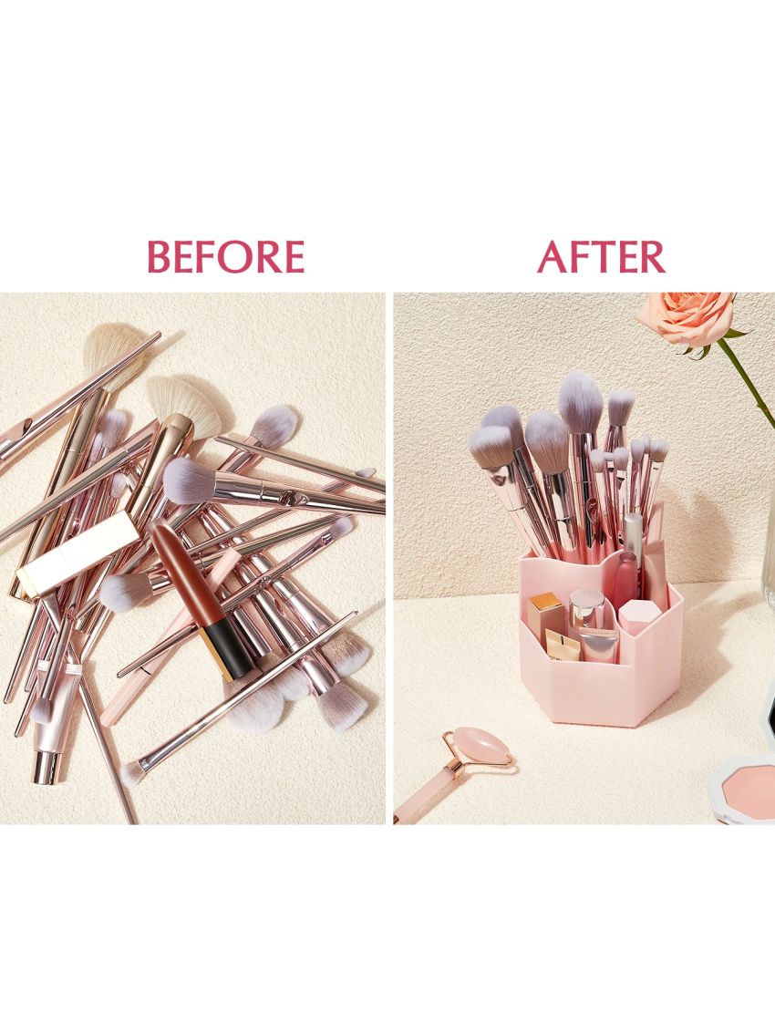 SHEIN BASIC LIVING 1pc Multifunctional Makeup Tool Storage Box