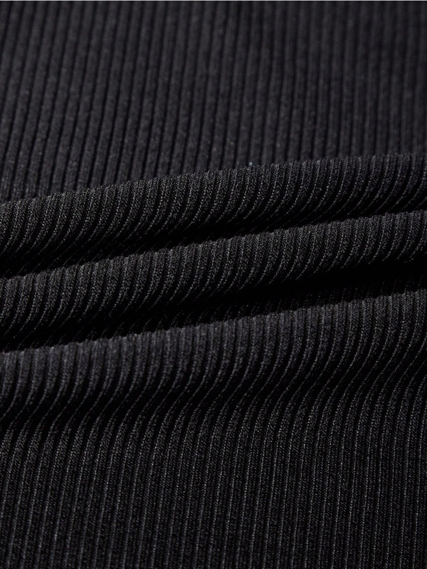 Tween Girl Vest And Gradient Pleated Trousers (With Belt) Two-Piece Set