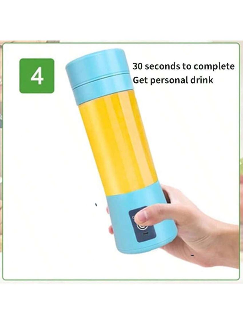 Personal Portable Blender,Mini Juice Blender, USB Rechargeable Small Size Blender For Smoothies And Shakes,Mini Juicer Cup Travel 380ml, Juice, Milk,5Colors Available