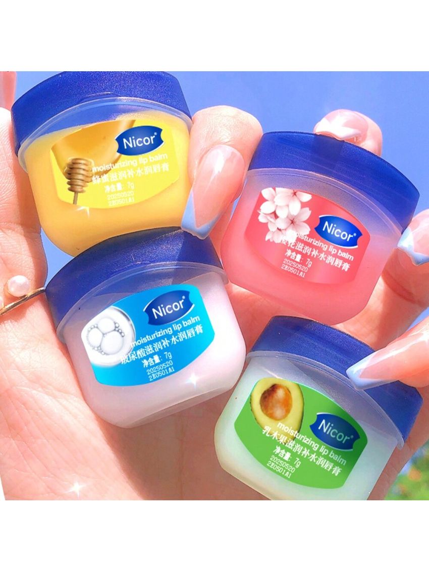 Lip Balm Kit, 4pcs Moisturizing Anti-cracking Lip Care For Women & Men