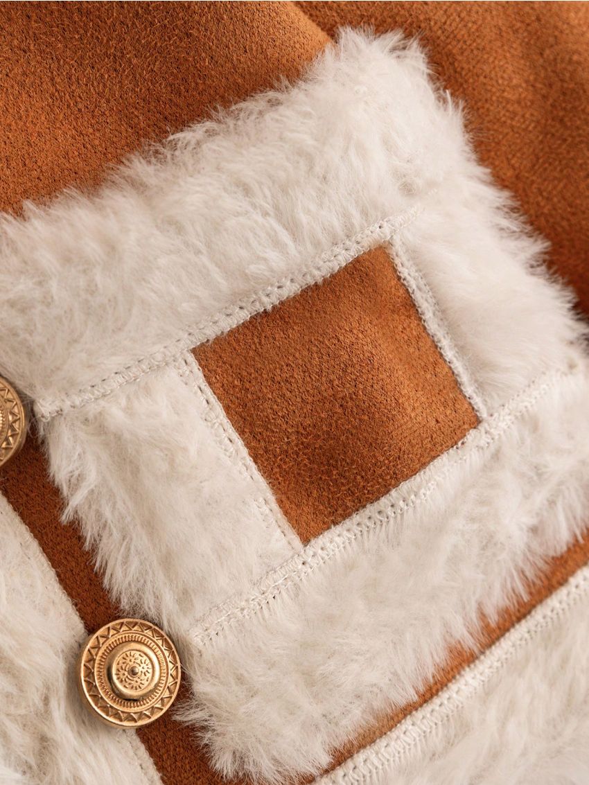 Infant Girls' Winter Camel Coat