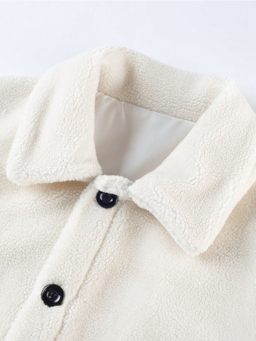 Manfinity Homme Men's Single Breasted Thickened Coat