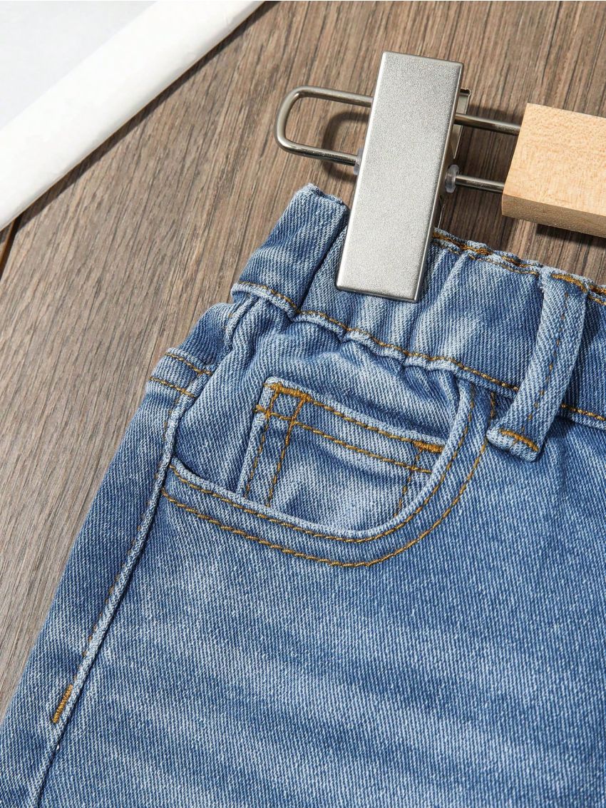 Boys' Ripped Denim Shorts